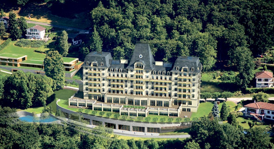 Transformé en une luxueuse résidence PPE, cet ancien palace était tombé en faillite avant la fin du chantier.