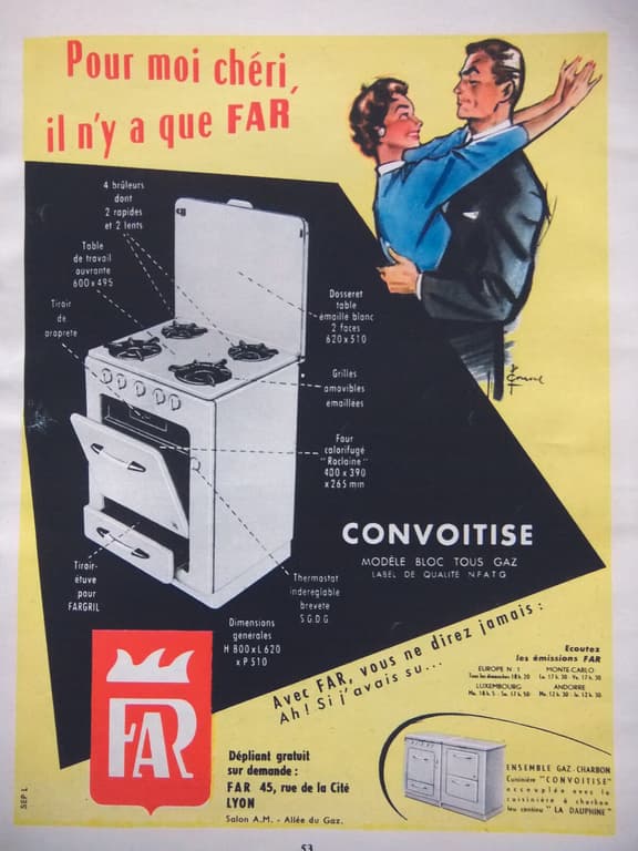 1950-1960 : la technologie est à l’honneur.