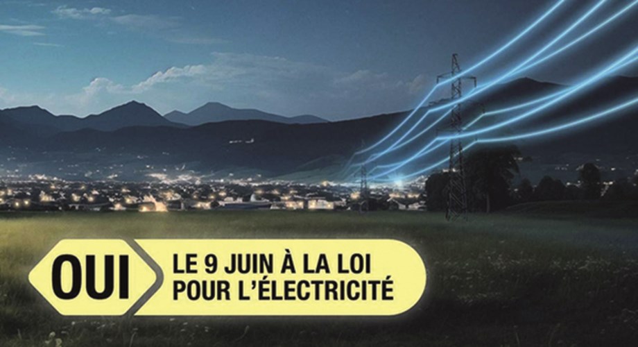 Le 9 juin, la population suisse se prononcera sur la loi pour l'électricité