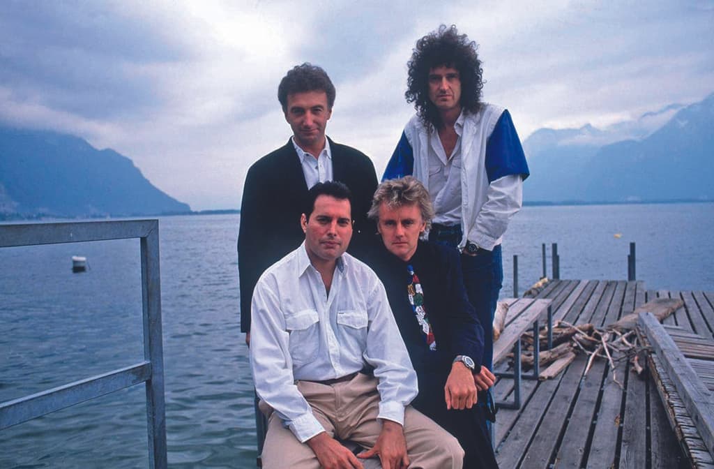 Le groupe Queen appréciait particulièrement Montreux pour son calme et sa beauté.