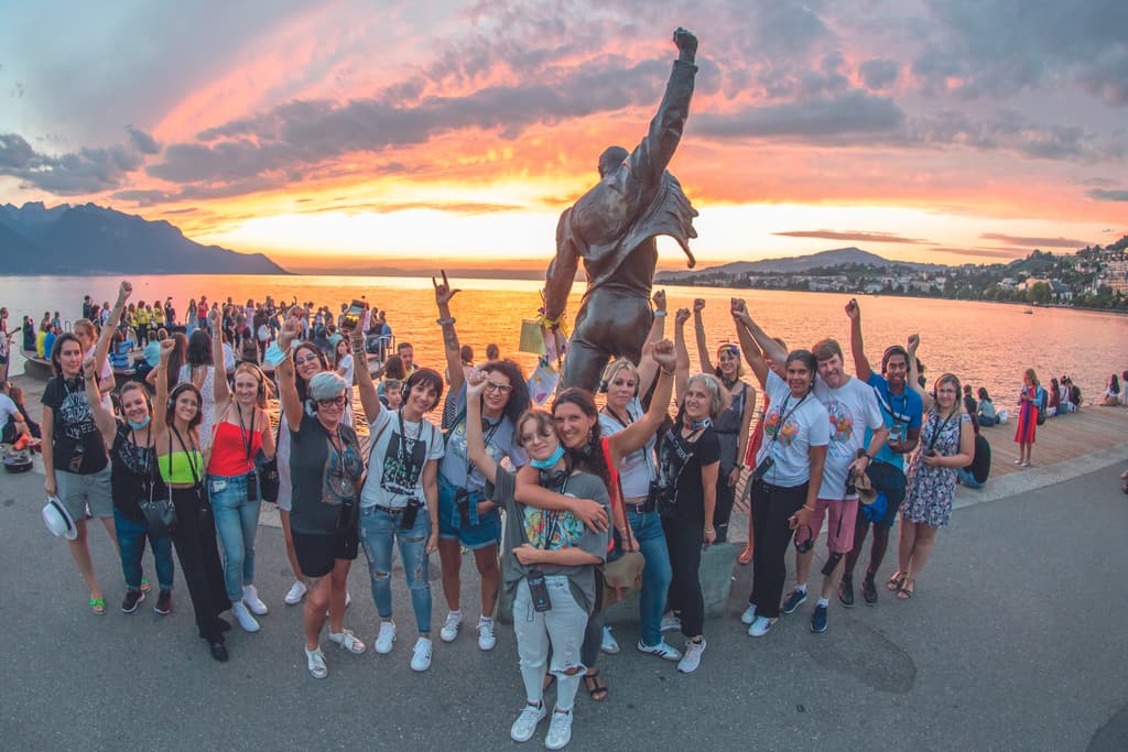 Des Freddie Tours (visites guidées interactives) sont organisées à Montreux.
