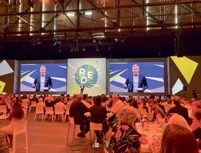 Le public était attentif lors du discours d'Ivan Slatkine, président de la FER-GE