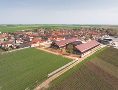 L’agence AW2 signe la création du nouveau site de vinification de la Maison Krug à Ambonnay, au cœur du territoire champenois