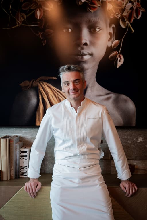 Le chef Christian Bertogna.