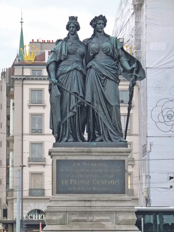 Le Monument National du Jardin Anglais.