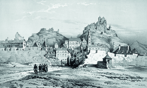 Démolition des remparts, 1838