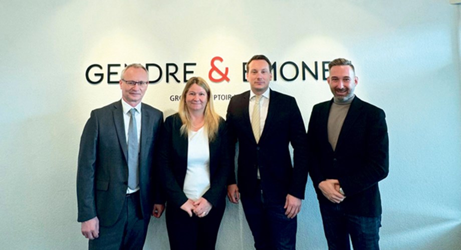 Thomas Steiner, responsable gérance; Céline Brissat, directrice adjointe; Xavier Châtelain, directeur et Constant Salina, responsable PPE