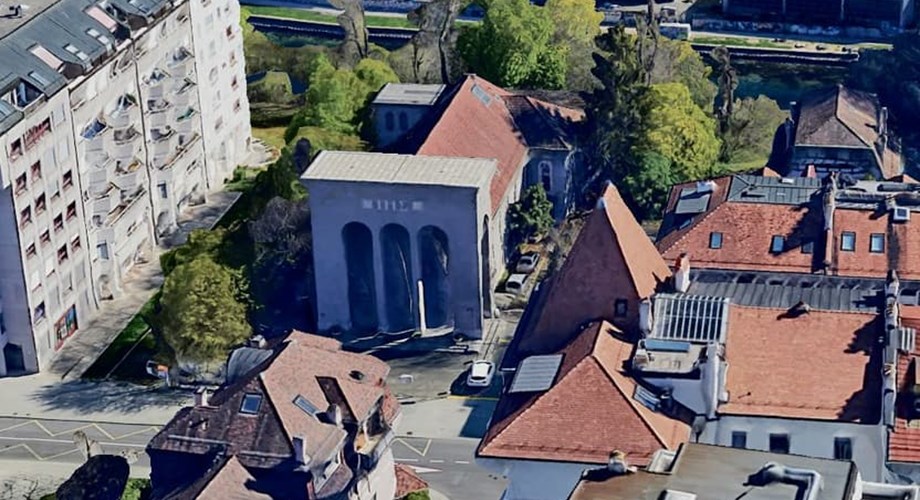 Le temple de Saint-Jean du Petit-Saconnex (rue de Saint- Jean 24).