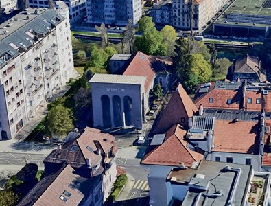 Le temple de Saint-Jean du Petit-Saconnex (rue de Saint- Jean 24).