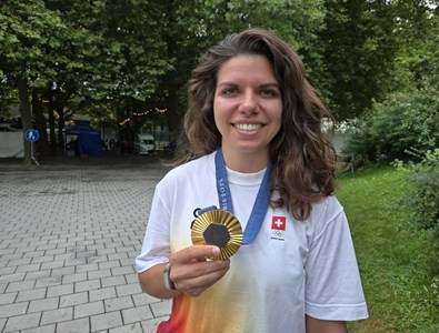 Chiara Leone, virtuose du tir sportif.